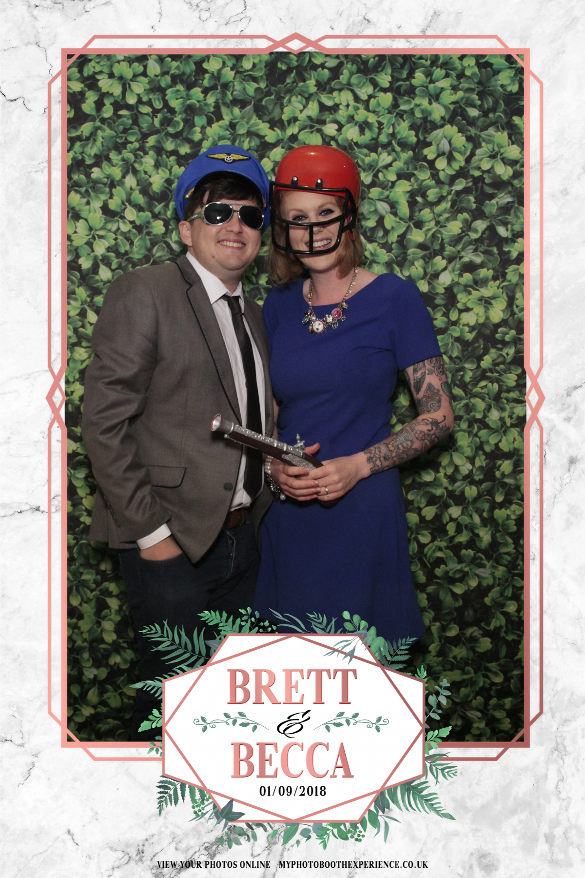 Brett & Becca's Wedding | View more photos from the event at gallery.myphotoboothexperience.co.uk/u/MyPhotoBoothExperienceLtd/Brett-Beccas-Wedding